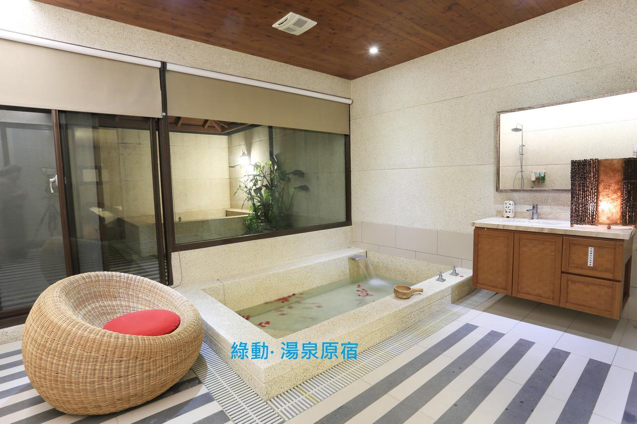Green Life Spa Hot Spring Hotel Jiaoxi Luaran gambar